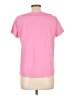 Talbots 100% Cotton Pink Short Sleeve Top Size L - photo 2
