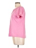 Talbots 100% Cotton Pink Short Sleeve Top Size L - photo 5