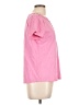 Talbots 100% Cotton Pink Short Sleeve Top Size L - photo 4