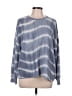 Kaileigh Tie-dye Blue Pullover Sweater Size L - photo 1