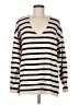 H&M Stripes Ivory Pullover Sweater Size M - photo 1