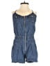 Bebe 100% Lyocell Blue Romper Size XS - photo 1