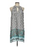 Verty 100% Rayon Paisley Teal Casual Dress Size S - photo 1