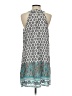 Verty 100% Rayon Paisley Teal Casual Dress Size S - photo 2