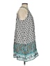 Verty 100% Rayon Paisley Teal Casual Dress Size S - photo 4