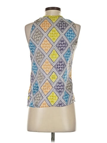 Etcetera Sleeveless Silk Top (view 2)