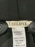 I Believe Solid Black Casual Skirt Size 2X - photo 3