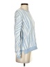 Alashan Animal Print Blue Pullover Sweater Size S - photo 4