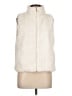 Assorted Brands Ivory Faux Fur Vest Size L (estimated) - photo 1