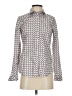 More & More Houndstooth Silver Ivory Long Sleeve Blouse Size EU 34 / US 4 - photo 1