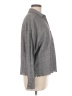 Lush Tweed Gray Long Sleeve Button-Down Shirt Size M - photo 4