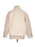 Ann Taylor 100% Polyester Solid Ivory Coat Size XL - photo 2