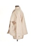 Ann Taylor 100% Polyester Solid Ivory Coat Size XL - photo 5