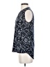 Como Blu Blue Sleeveless Blouse Size S - photo 5