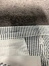 St. John's Bay Chevron-herringbone Gray White Shorts Size 5 - photo 3