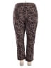 Terra & Sky Animal Print Brown Jeggings Size 22 (petite) - photo 2