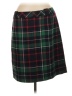 Talbots Plaid Green Casual Skirt Size 8 - photo 1