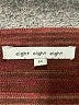 Eight Eight Eight 100% Cotton Burgundy Pullover Sweater Size M - photo 7