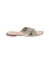 Jenni Kayne 100% Leather Silver Gray Sandals Size EU 41 - photo 1