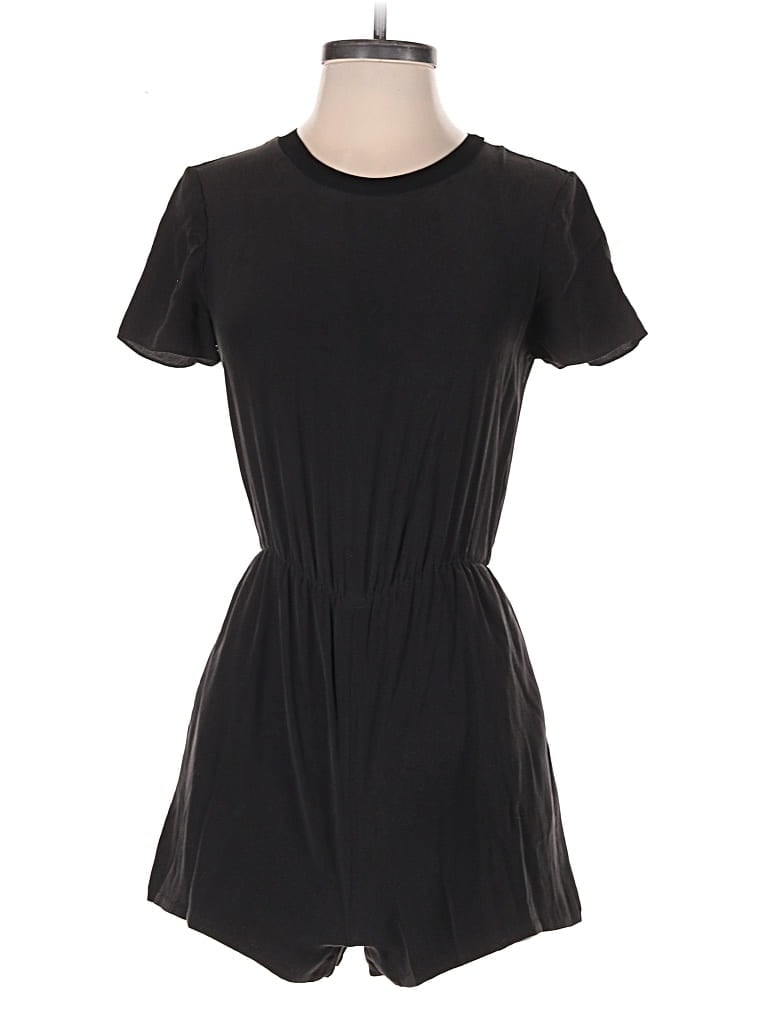 Pre-owned Alice And Olivia Alice + Olivia Romper In Black