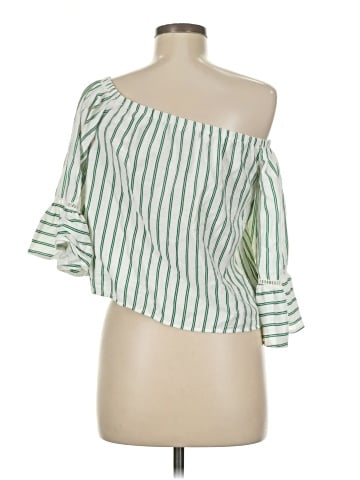 Jealous Tomato 3/4 Sleeve Blouse (view 2)