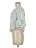 Jealous Tomato Green 3/4 Sleeve Blouse Size S - photo 5