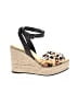 Giuseppe Zanotti Animal Print Ivory Tan Wedges Size EU 39 - photo 1