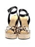 Giuseppe Zanotti Animal Print Ivory Tan Wedges Size EU 39 - photo 2