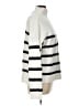 Laundry by Shelli Segal Stripes Ivory Pullover Sweater Size L - photo 4