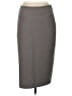 Peserico Solid Gray Formal Skirt Size 4 (40) - photo 1