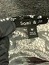 Sami & JO Graphic Gray Jumpsuit Size M - photo 4