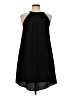 Collective Concepts 100% Polyester Solid Black Cocktail Dress Size M - photo 2