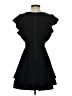 Crystal Sky Solid Black Cocktail Dress Size S - photo 2