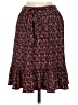 Black Tape_ 100% Polyester Print Red Casual Skirt Size S - photo 2