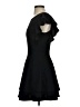 Crystal Sky Solid Black Cocktail Dress Size S - photo 5