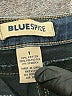 BLUE SPICE Chevron-herringbone Blue Jeans Size 1 - photo 7