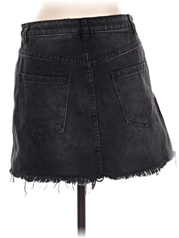We the Free Denim Skirt (view 2)
