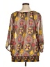 Alfani Brown 3/4 Sleeve Blouse Size 16 - photo 2