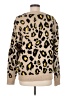 Anama 100% Acrylic Animal Print Gold Pullover Sweater Size M - photo 2