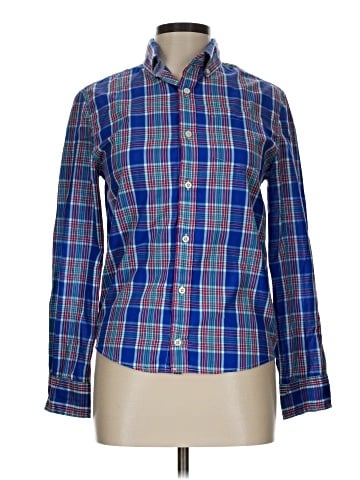Crown & Ivy Long Sleeve Button-Down Shirt (view 1)