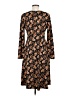Grecerelle Paisley Brown Casual Dress Size M - photo 2