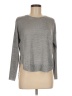 Bar III Gray Long Sleeve Top Size M - photo 1