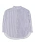 Zara Stripes Silver Blue 3/4 Sleeve Button-Down Shirt Size 13 - 14 - photo 1