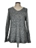 Style&Co 100% Acrylic Metallic Silver Pullover Sweater Size L - photo 1