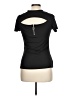 Unbranded Black Short Sleeve Top Size L - photo 2