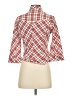 Guess Jeans Plaid Red 3/4 Sleeve Button-Down Shirt Size 2 (tall) - photo 2