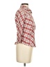 Guess Jeans Plaid Red 3/4 Sleeve Button-Down Shirt Size 2 (tall) - photo 4