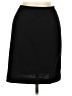 St. John Solid Black Casual Skirt Size 6 - photo 1