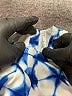 Cherokee 100% Polyester Argyle Blue Dress Size Newborn - photo 3
