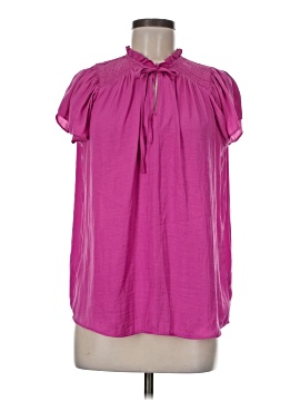 Maison D' Amelie Short Sleeve Blouse